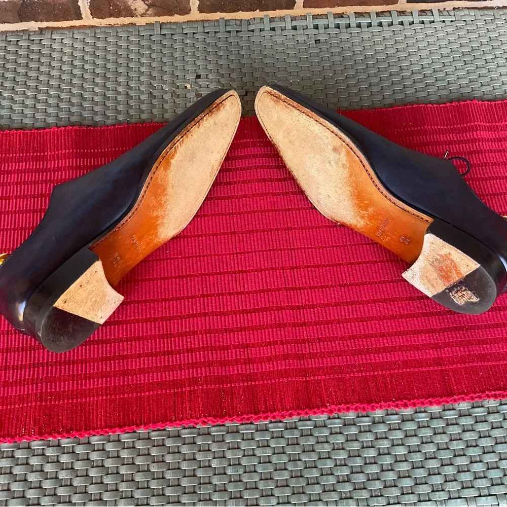 Magnanni Navy Blue Men’s Shoe - Picture 2 of 4